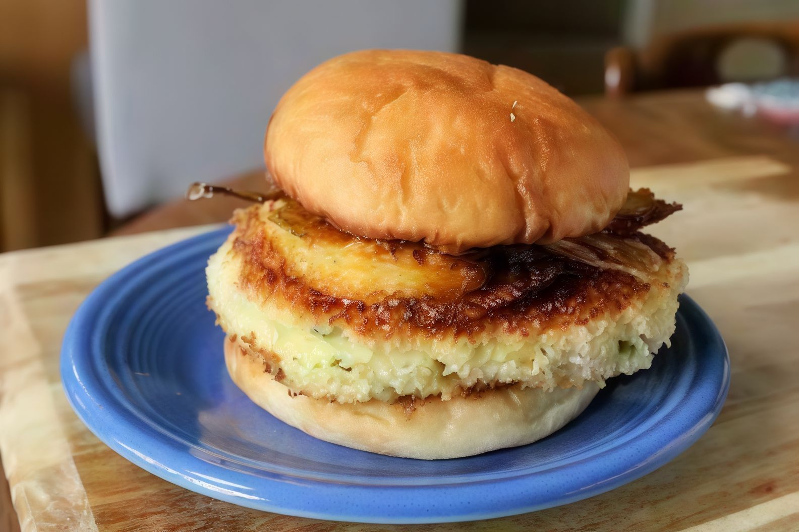 potatoes Pane bun or french Sandwich