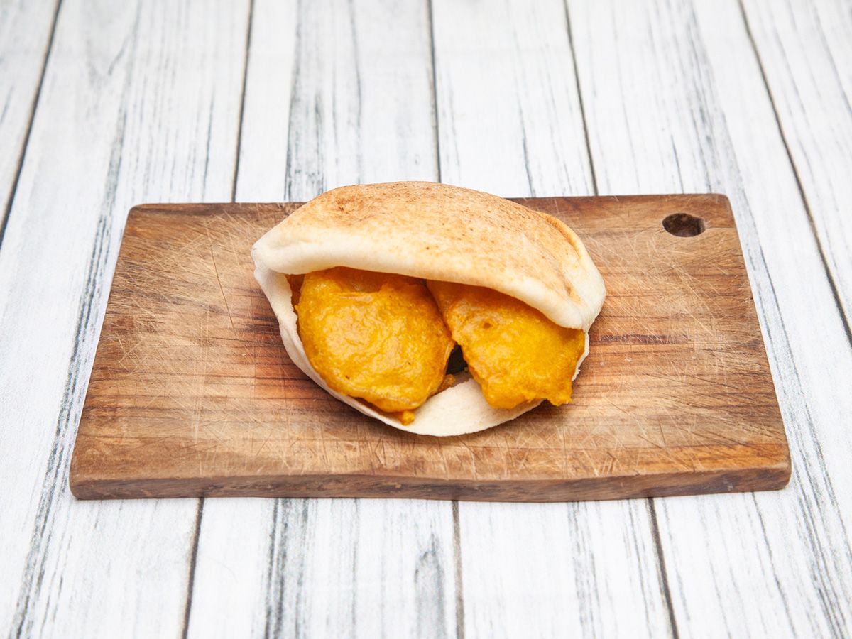 potatoes Pane Shami or Baladii Sandwich