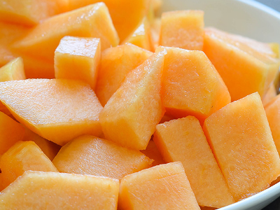 Pre-cut Cantaloupe