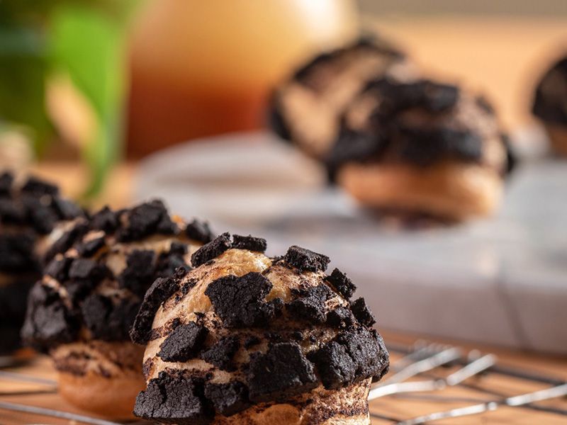 Profite Choux Au Craquelin