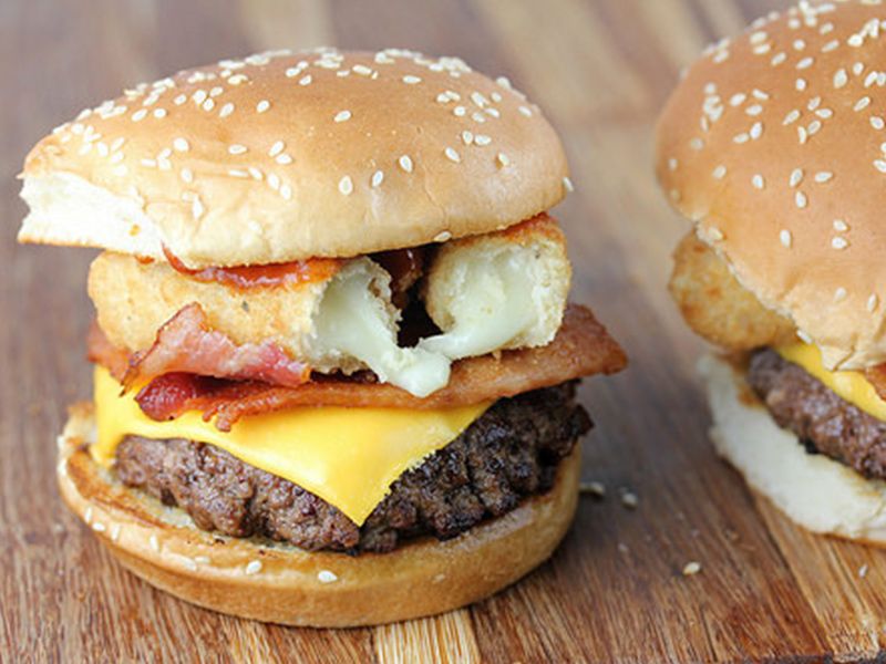 Puffs Beef Burger Sandwich