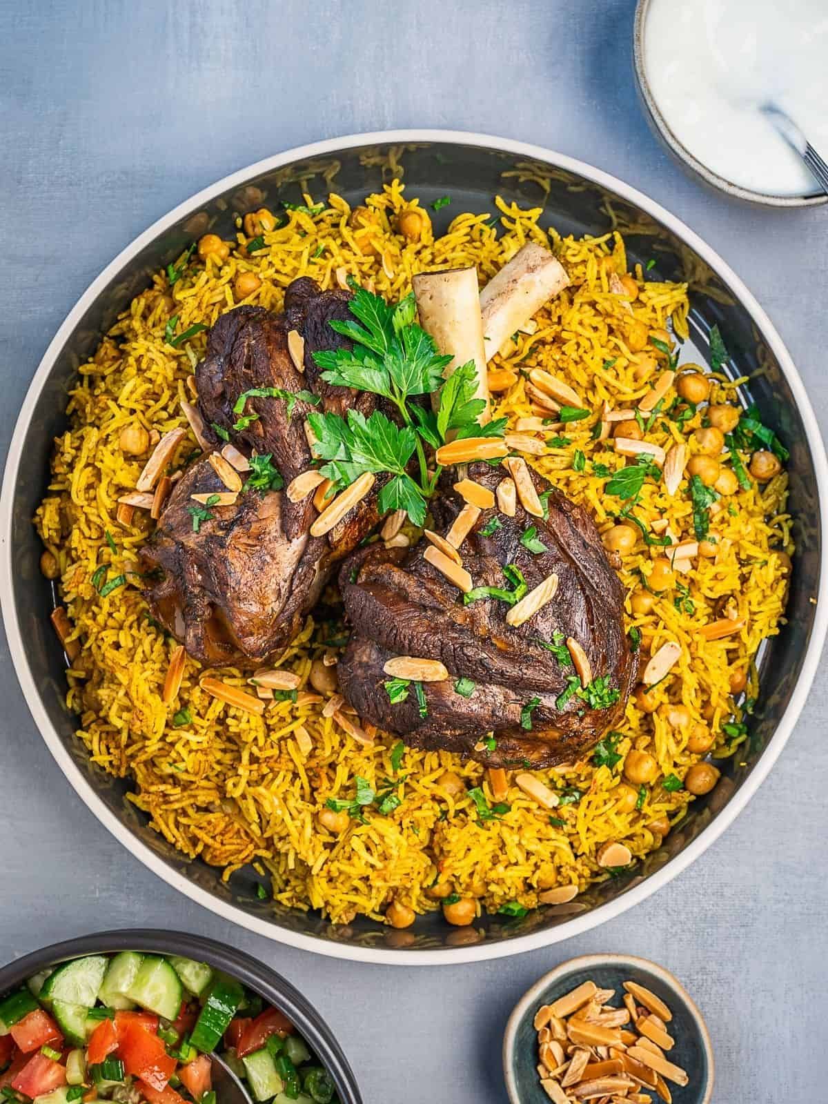 Rice With Veal Meat Shank