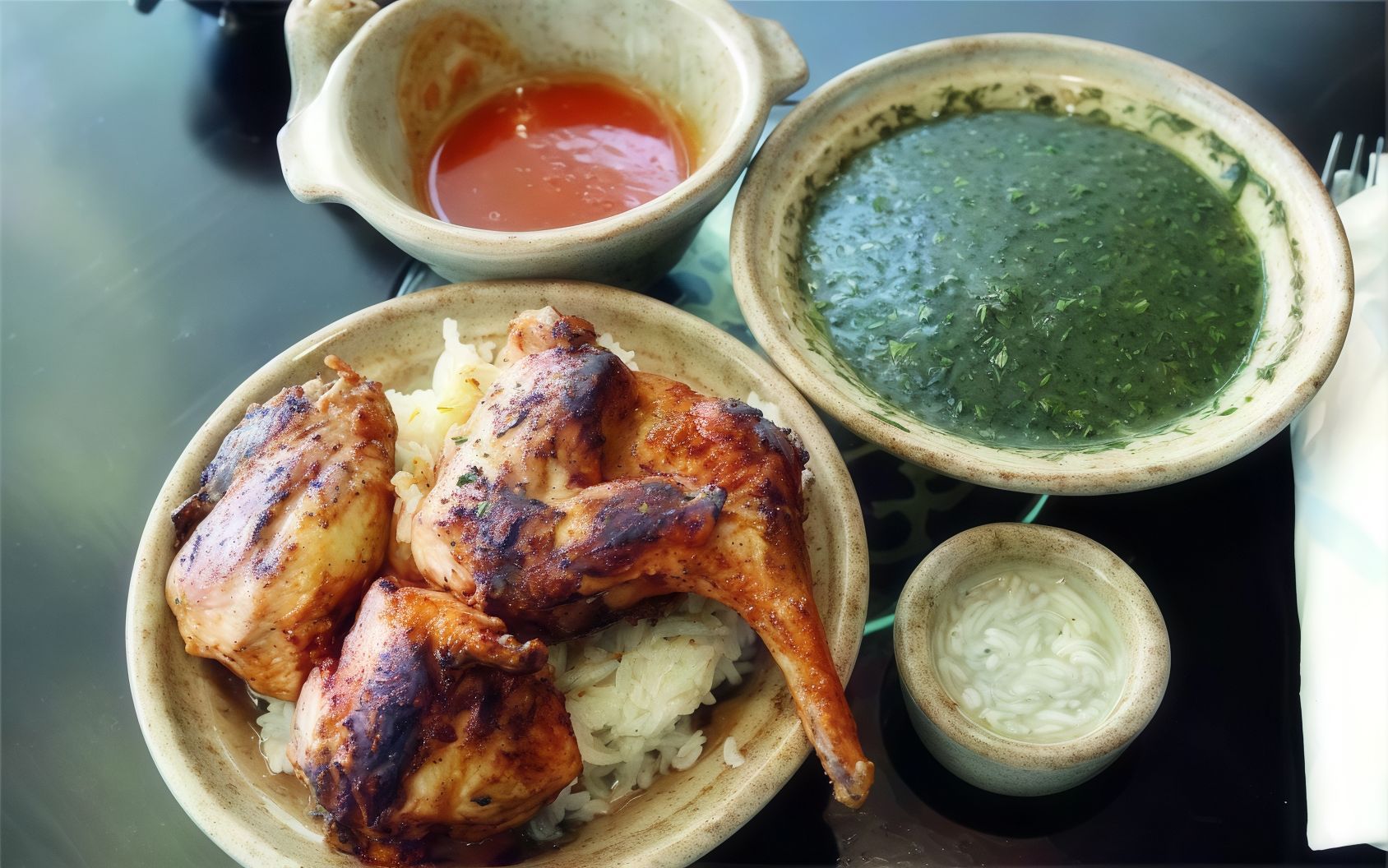 Chicken Molokhia