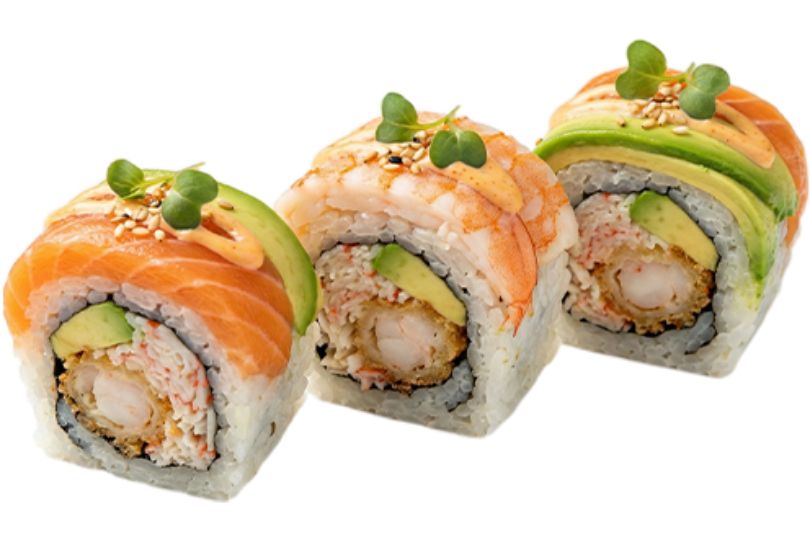 Rainbow Maki Roll