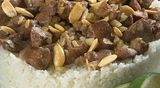 White Rice With Liver