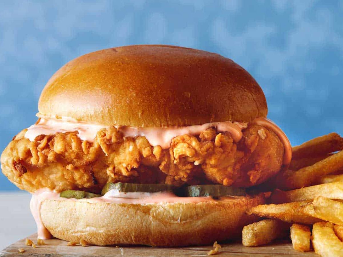 Ranch crunchy sandwich