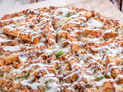 Chicken With Ranch Sauce Pizza