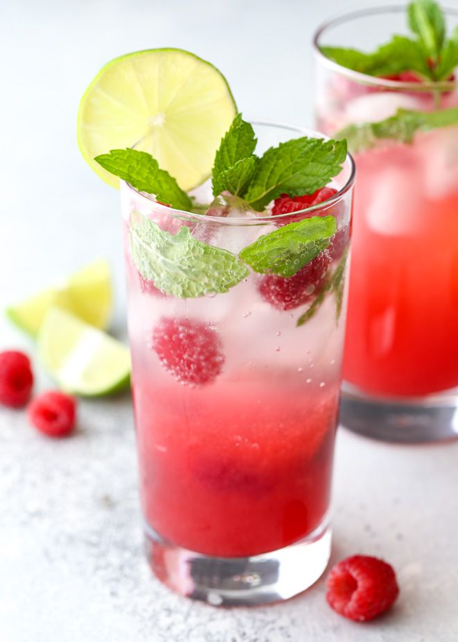 Raspberry Mojito