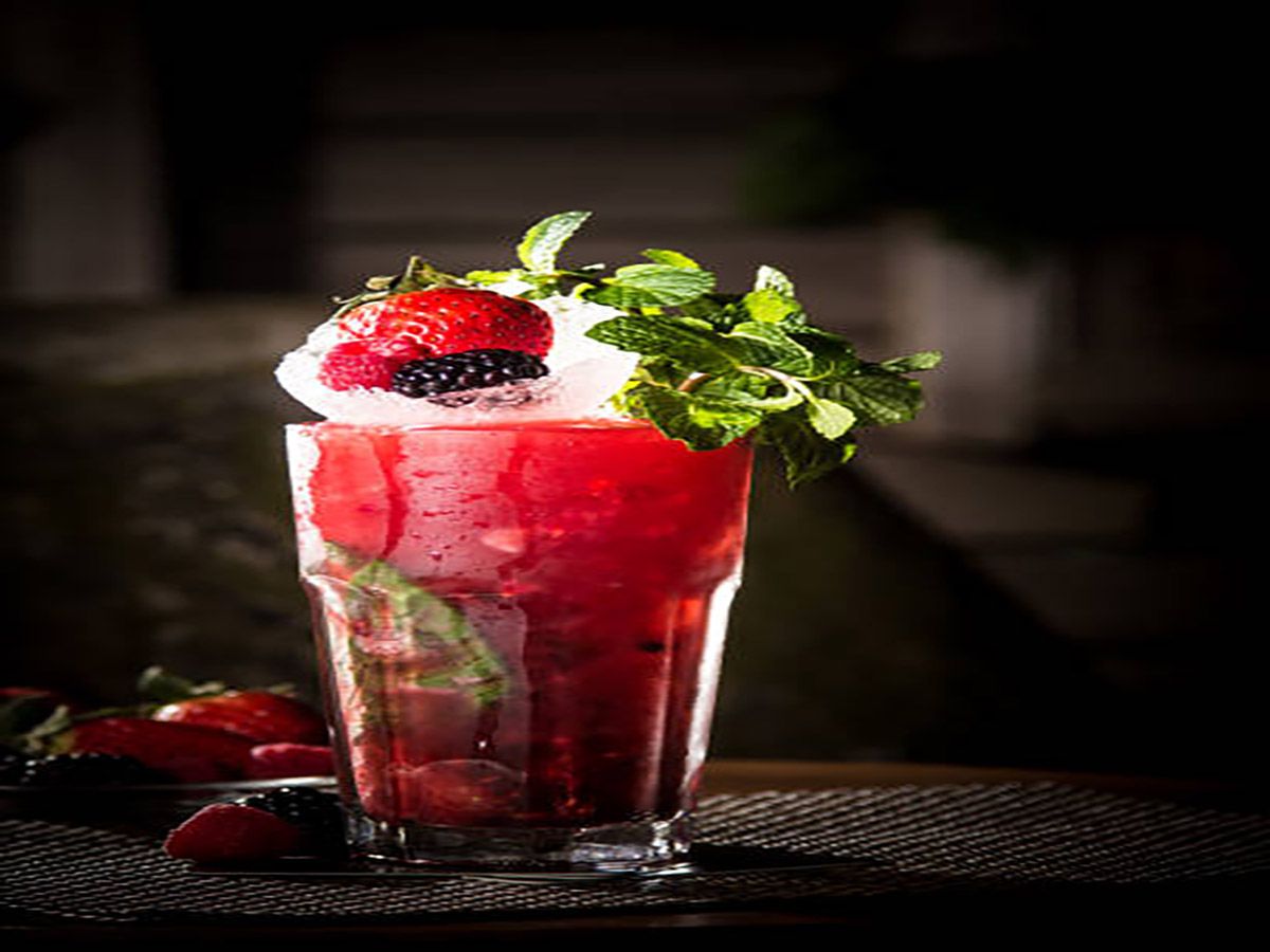 Rasberry Mojito