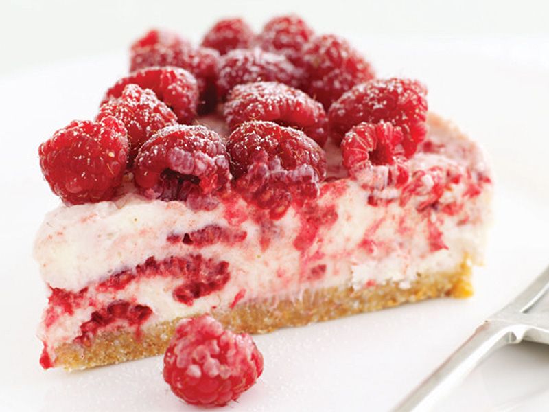 raspberry cheesecake