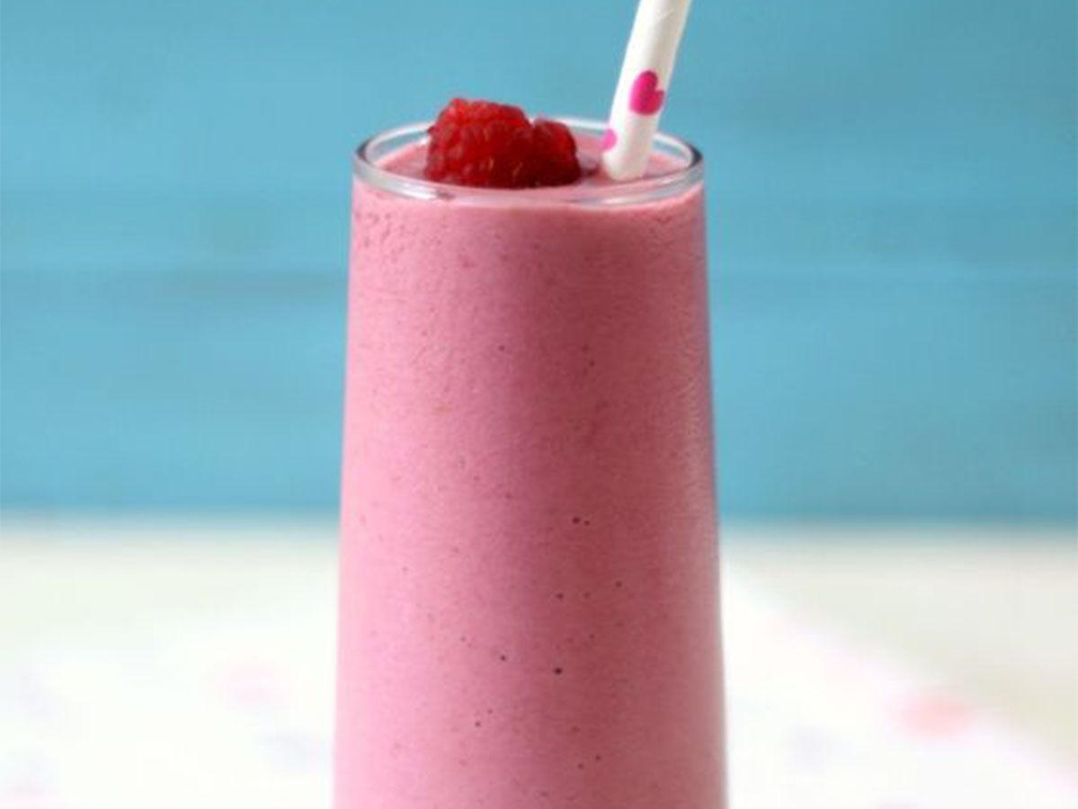 Raspberry Vanilla Smoothie