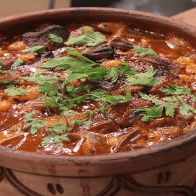 Okra with Meat Casserole