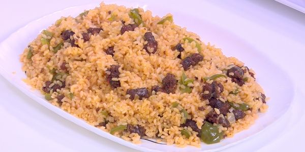 Basmati Rice With Oriental Sausage