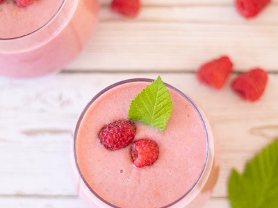 Raspberry Yogurt Juice