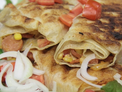 Sausage Syrian Sandwich