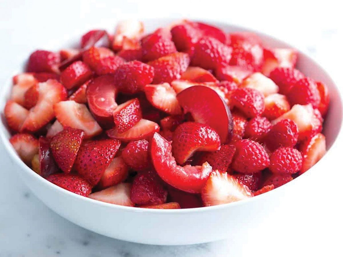 Red Fruit Salad