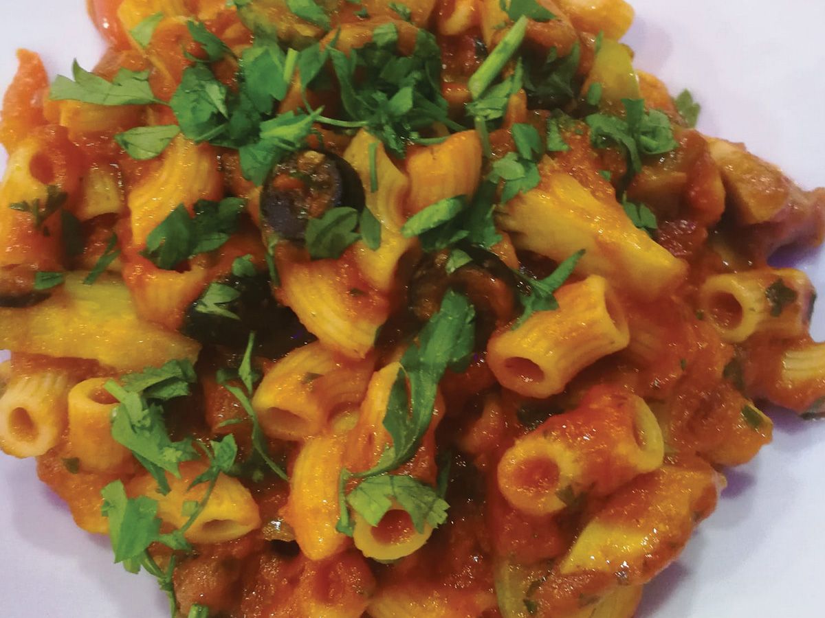 pasta red sauce