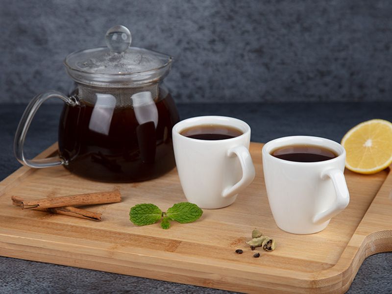Red Tea With Mint