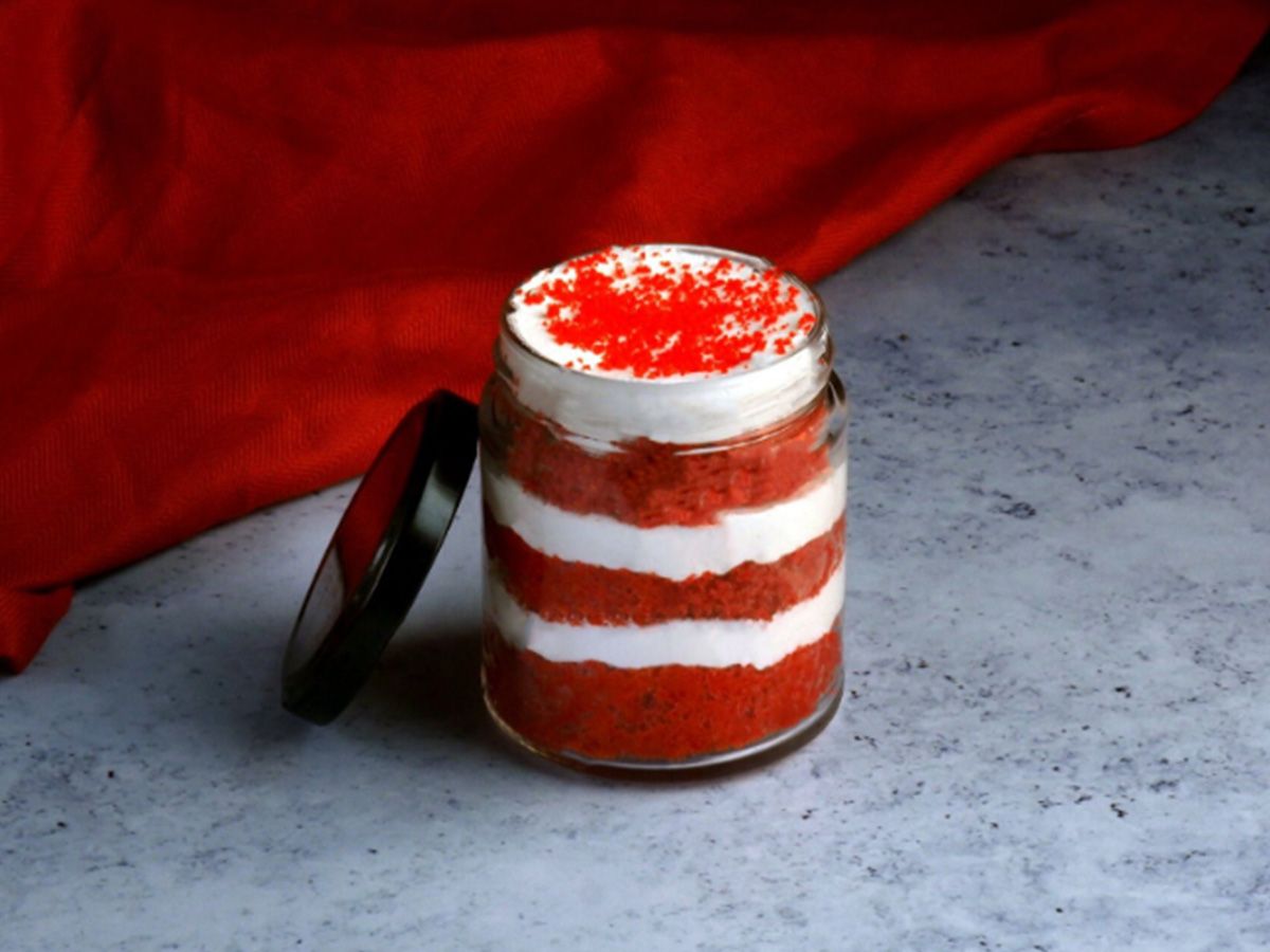 Red Velvet Jar