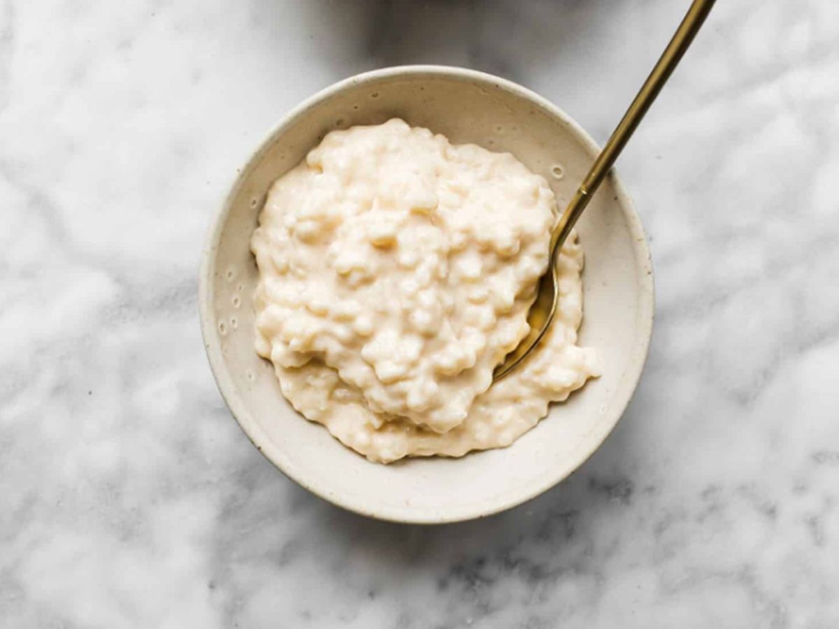 Plain rice cup