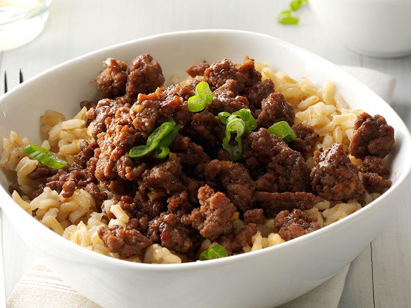 Rice With Beef
