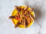 Rice With Oriental Sausage