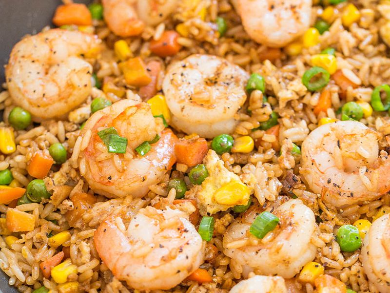 Rice With Shrimp
