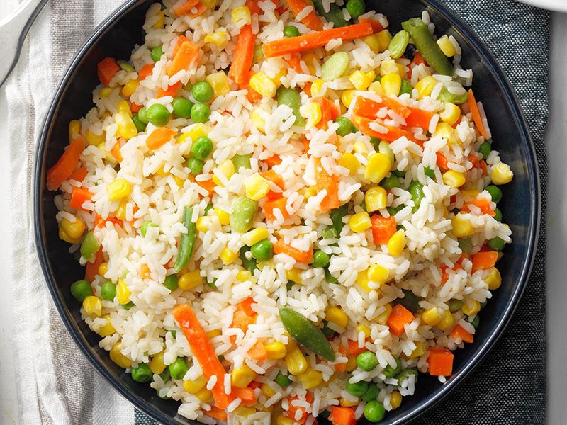 Rice And Vegetables