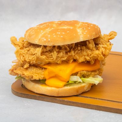 Mighty zinger sandwich