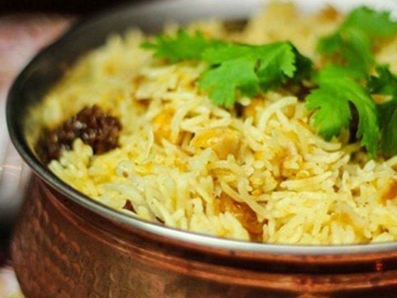 Basmati rice with Raisin