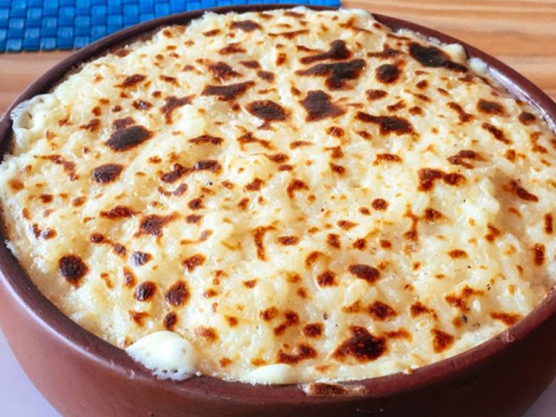Plain Oven Baked Rice