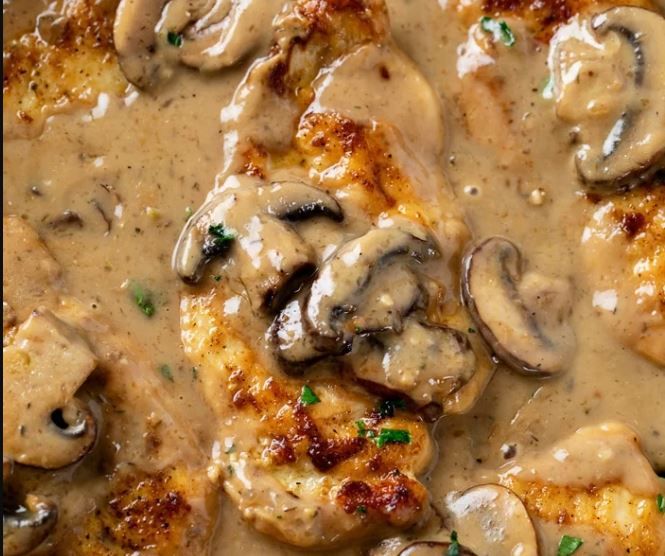 Chicken Mushroom Dish