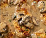 Chicken Mushroom Dish