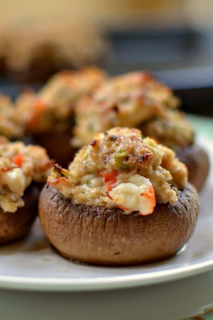Seafood Stuffed Mushroom