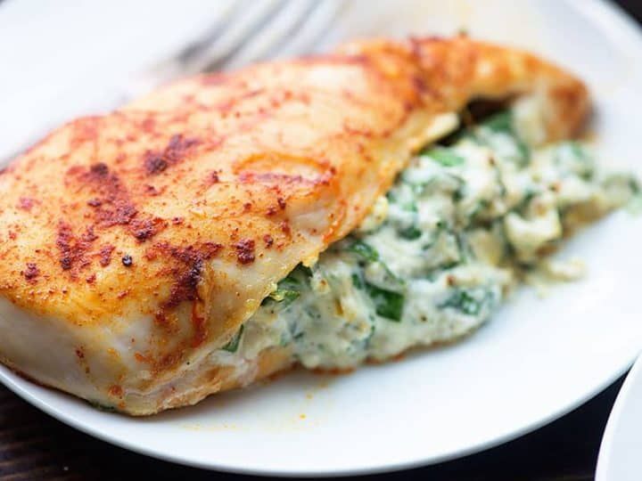 Stuffed Chicken Spinach