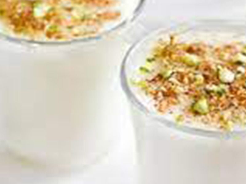 Sahlep With Nuts