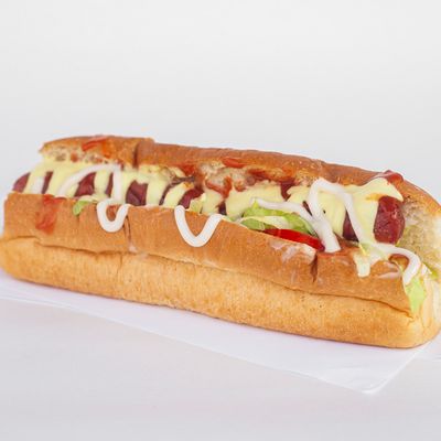 Sausage with cheese