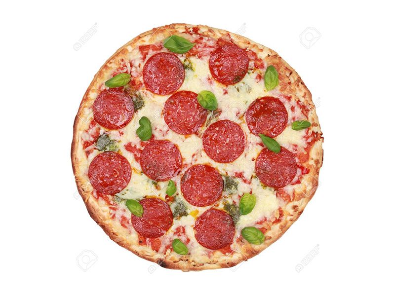 Salami Pizza