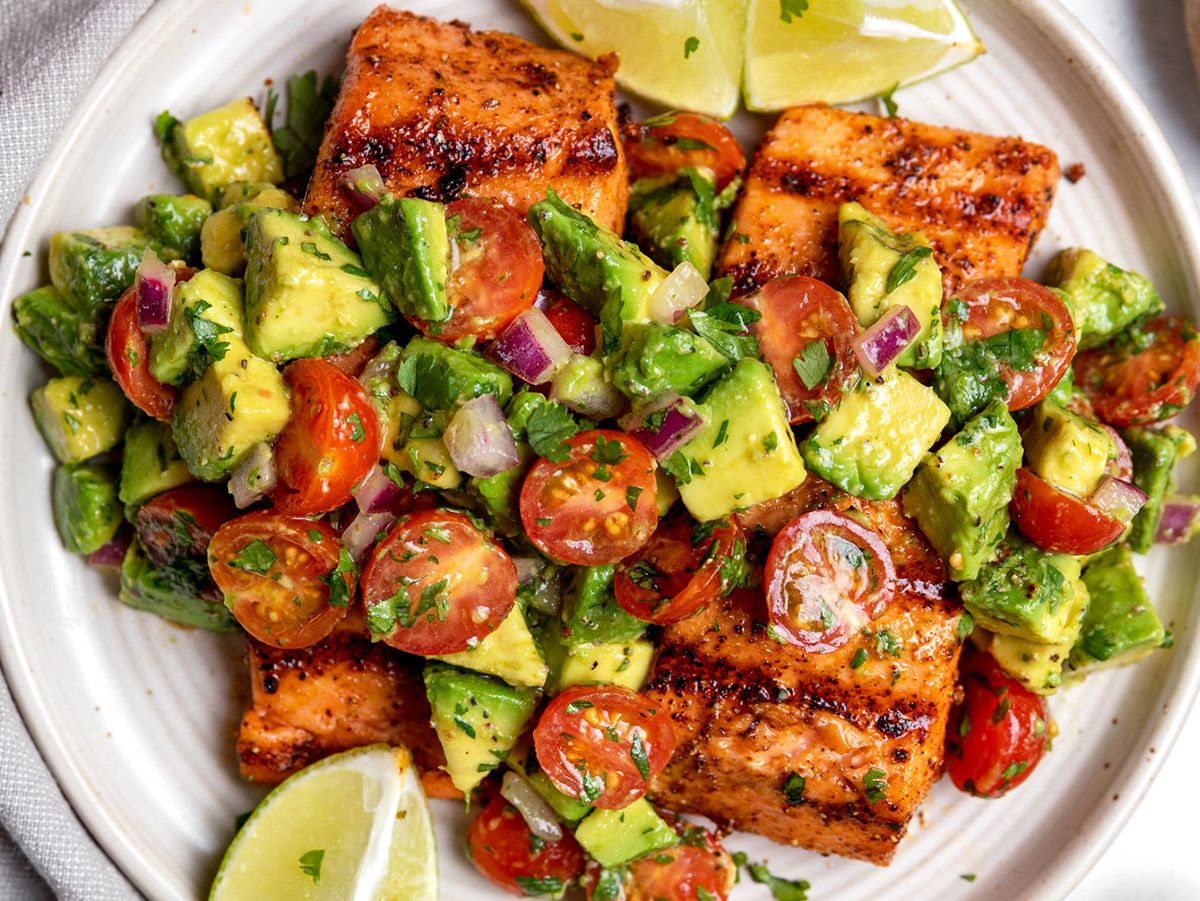 Salmon Avocado Salad