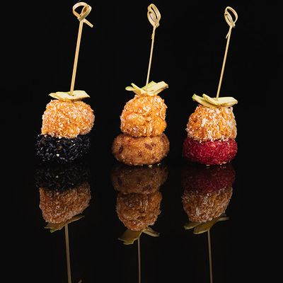 Salmon Crispy Rice Nigiri