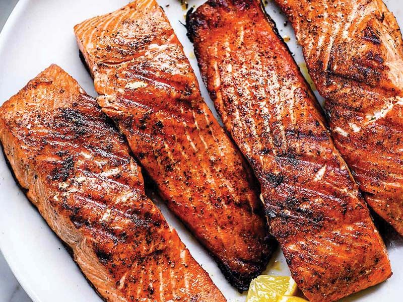 Fresh Salmon Platter