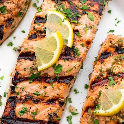 Salmon Grilled Herbs