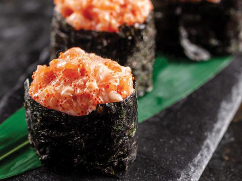 Salmon Gunkan