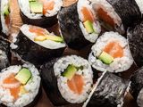 Salmon With Cheese Maki