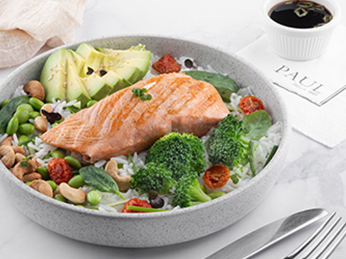 Poke Salmon Bowl