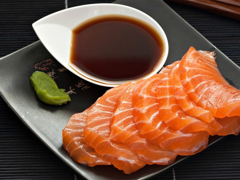 Salmon Sashimi