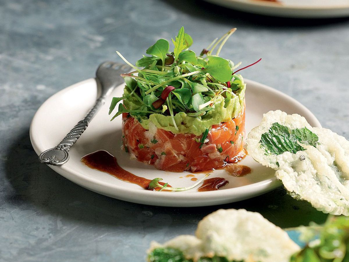 Salmon Tartar Salad