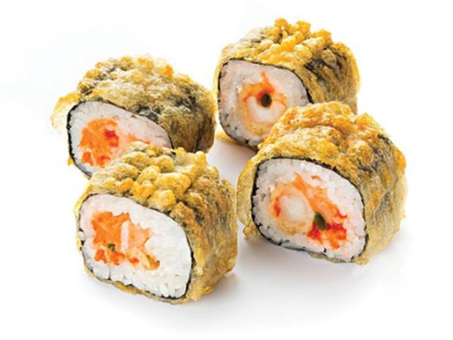 Salamon Tampura Fried roll