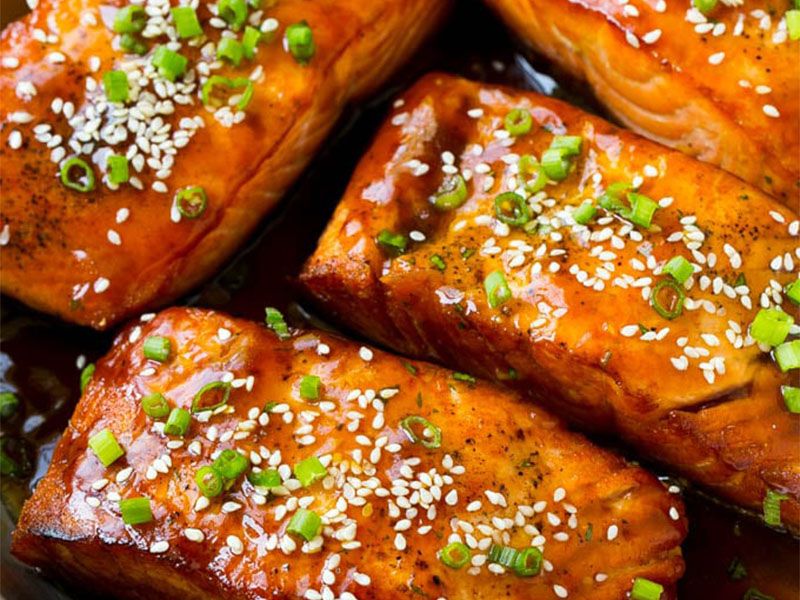 Salmon Teriyaki