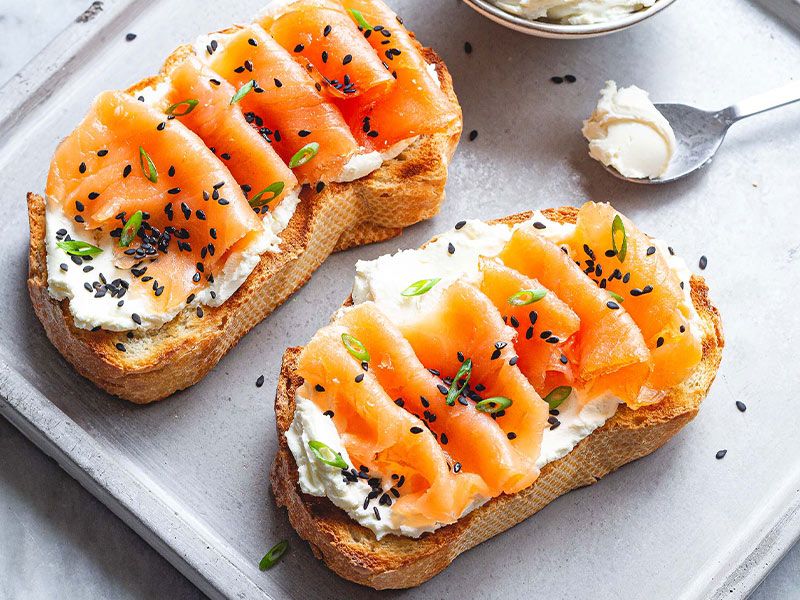 Salmon Toast